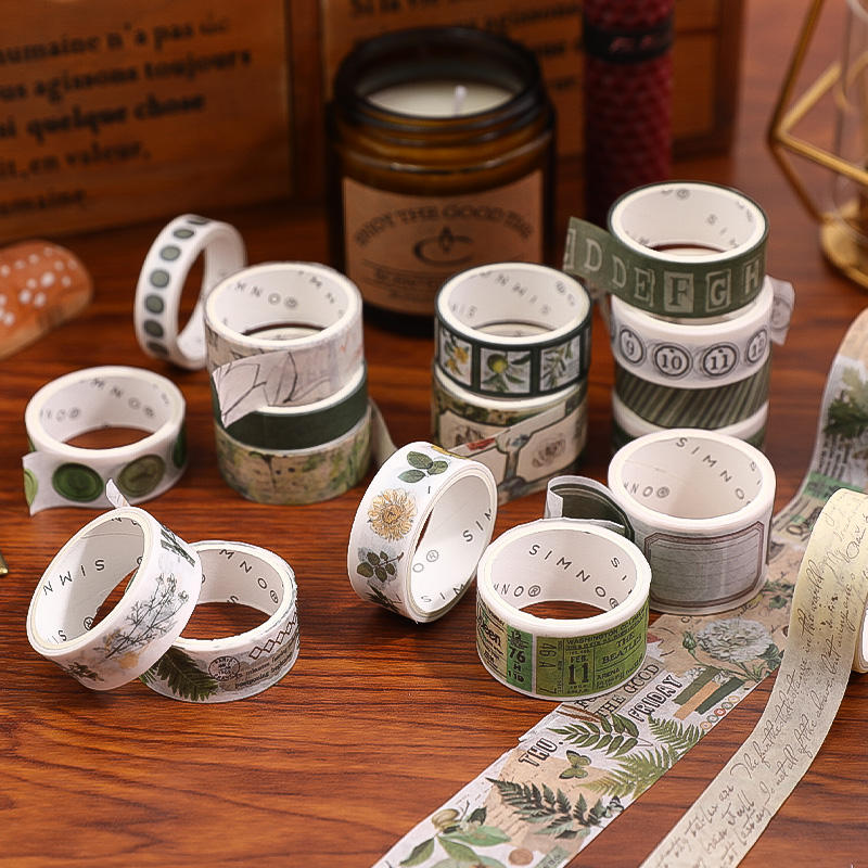 Botanical Letters 18-Roll Washi Tape Set — product view 3