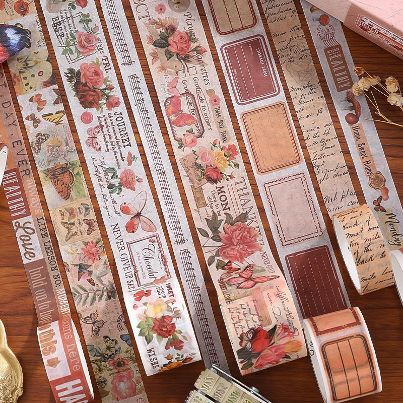 Botanical Letters 18-Roll Washi Tape Set — product view 6