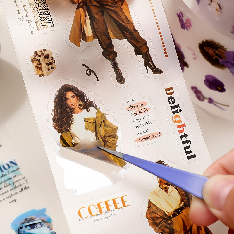 Fashion Muse 4-Roll PET Tape Set — product view 3