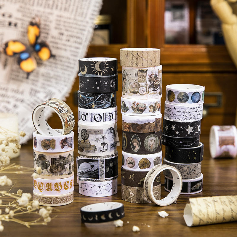 Vintage Worlds 18-Roll Washi Tape Set — product view 4