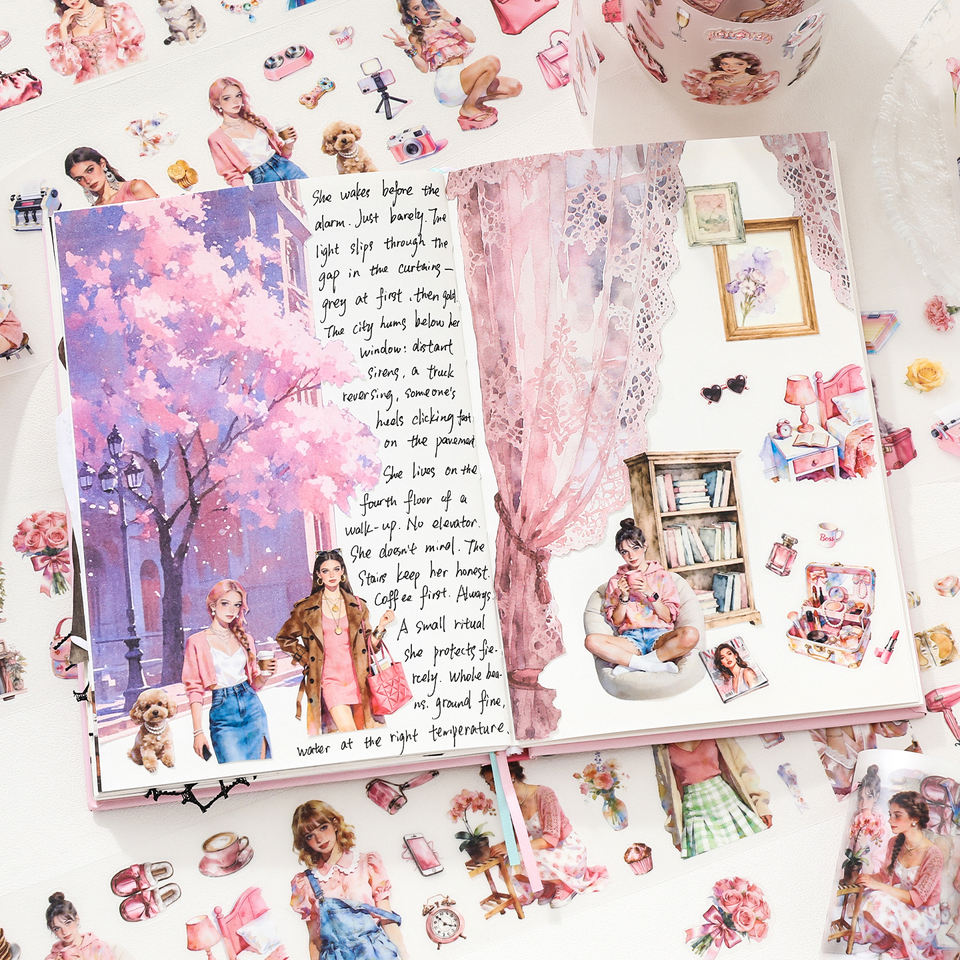 Summer Days 4-Roll PET Tape Set — product view 3