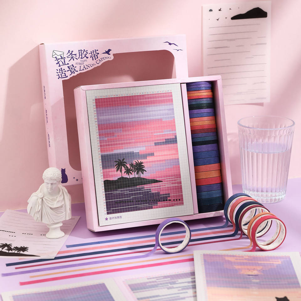 Dreamscape Scenery 30-Roll Washi Tape Kit — product view 2