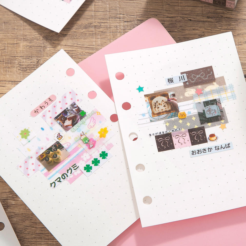Color Mood 5-Roll Washi Tape Set — product view 5