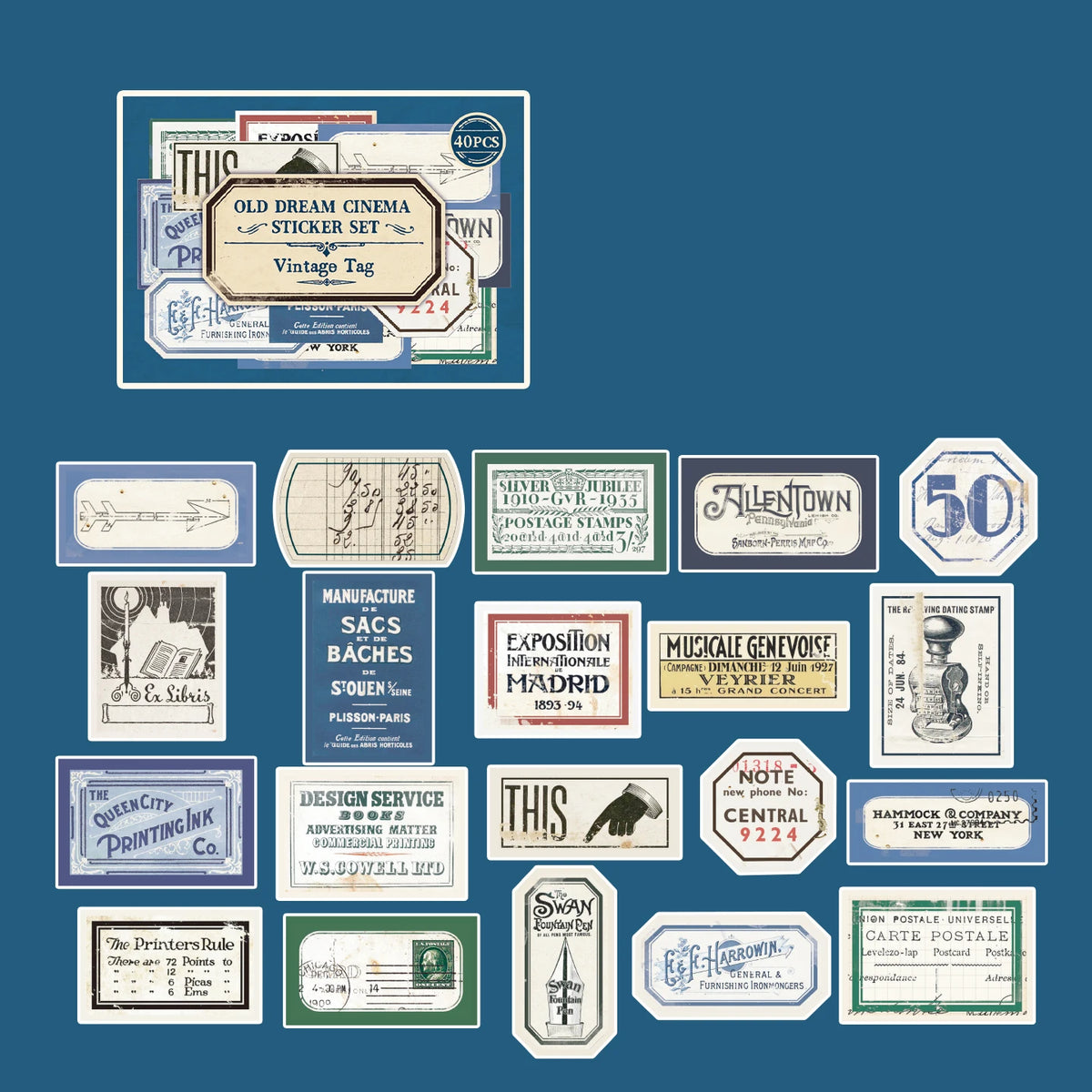 Old Dream Cinema Ephemera Kit - product view 8