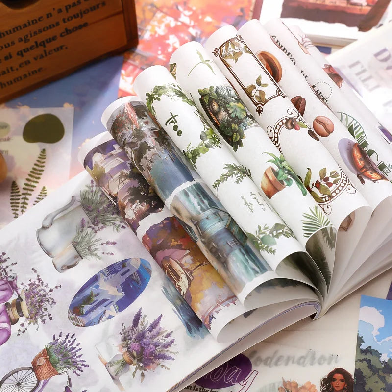 Literary Café 50-Piece Sticker Book - product view 5