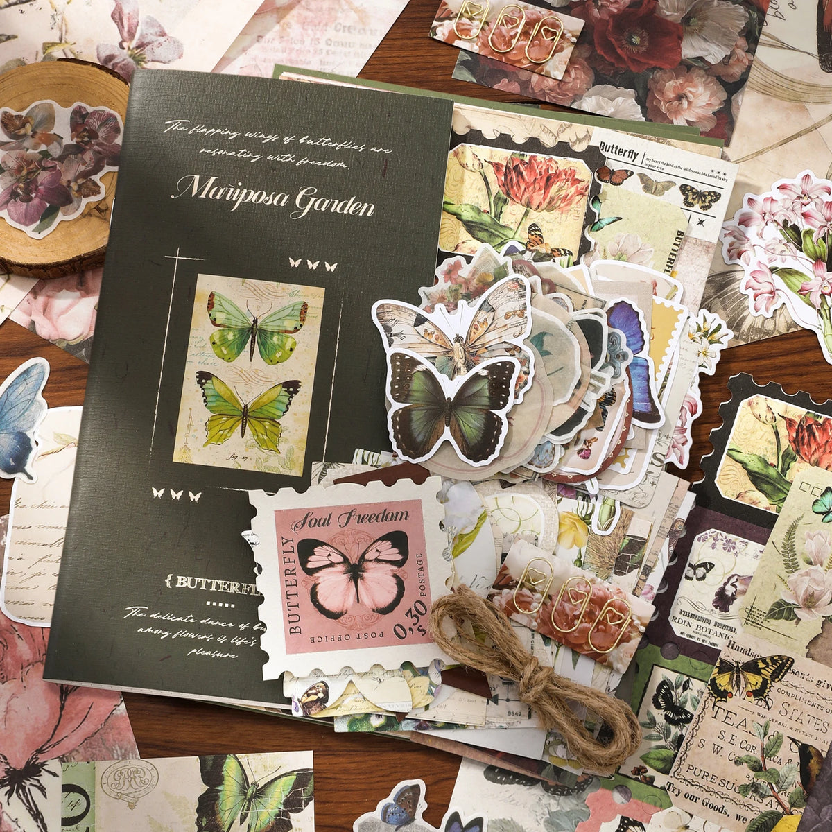 Whimsical Archives 80-Sheet Paper & Sticker Pack - product view 3