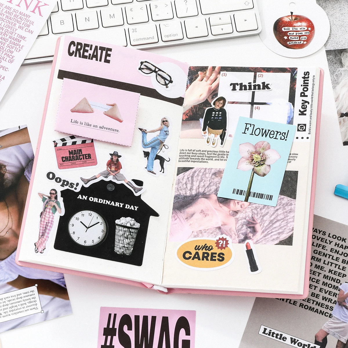 Soft Focus 70-Piece Photo Ephemera Pack - product view 6