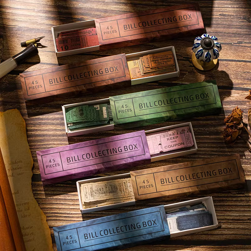 Ticket Collector 45-Piece Boxed Sticker Set