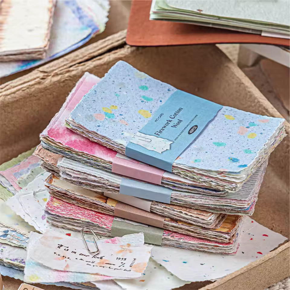 Pastel Letters 40-Sheet Scrapbook Paper Pack