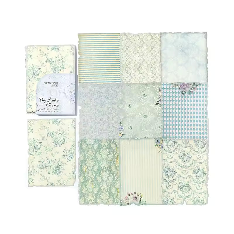 Timeworn Pages 30-Sheet Vintage Paper Pack