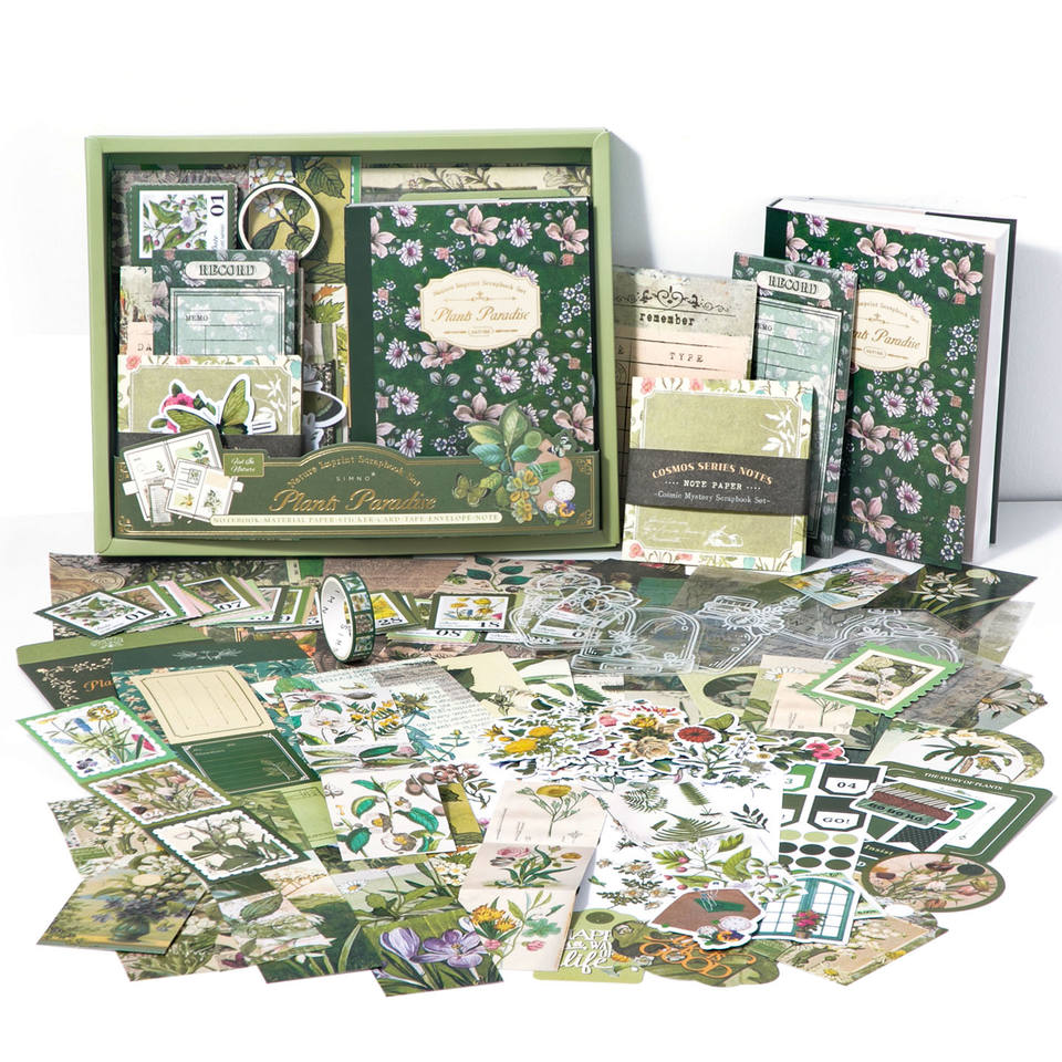 Plant Paradise 180-Piece Botanical Journaling Set — product view 1