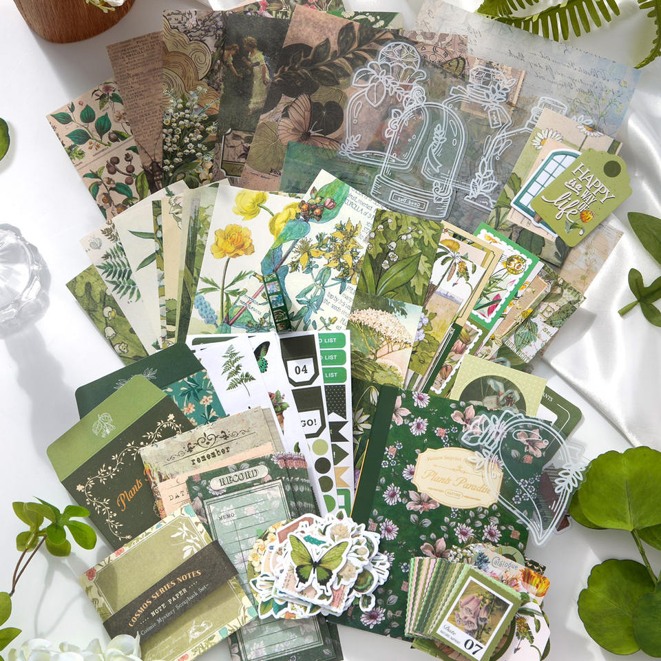 Plant Paradise 180-Piece Botanical Journaling Set