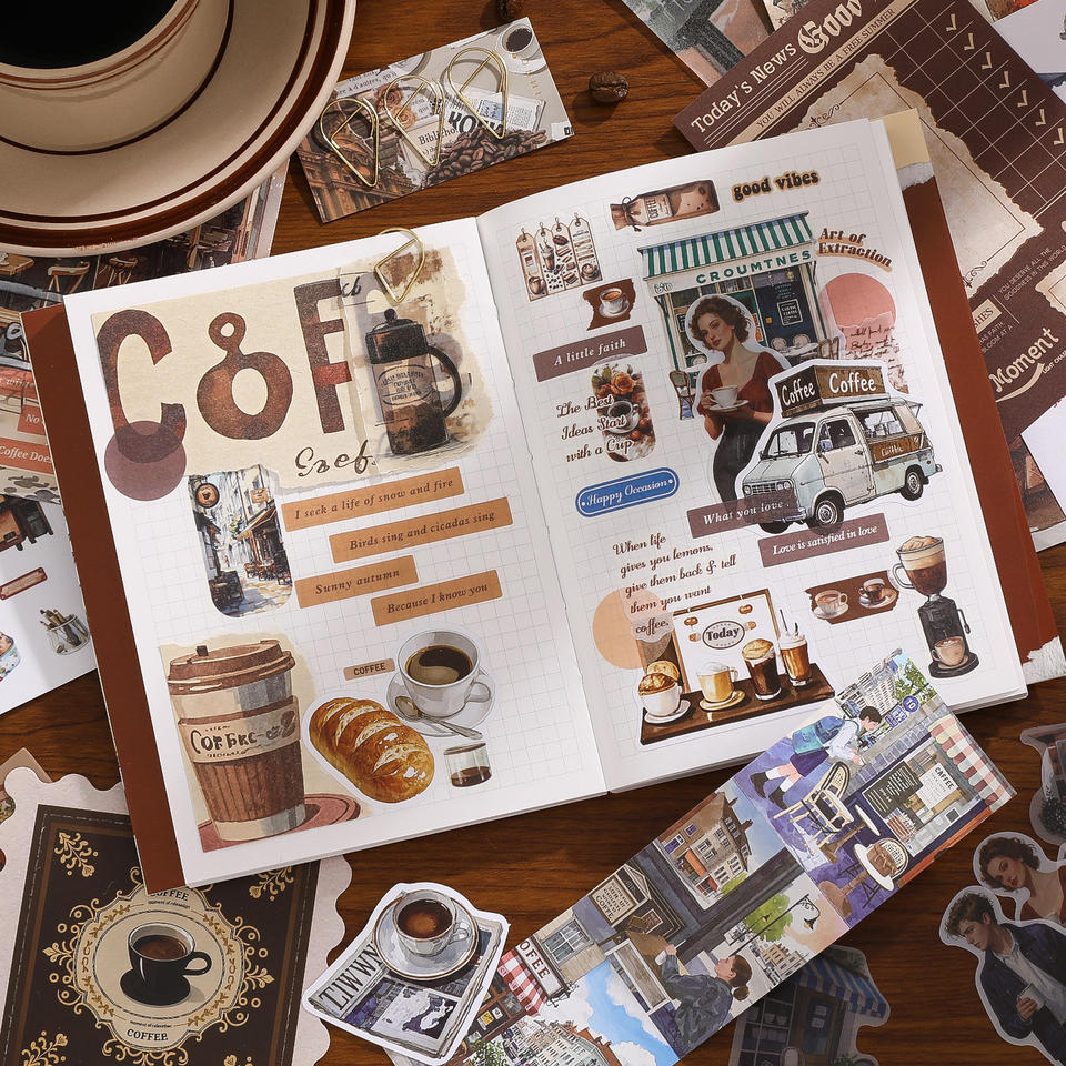 Coffeehouse & Museum 147-Piece Journaling Set — product view 3