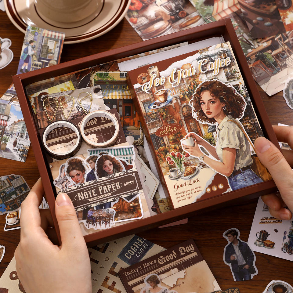 Coffeehouse & Museum 147-Piece Journaling Set — product view 5