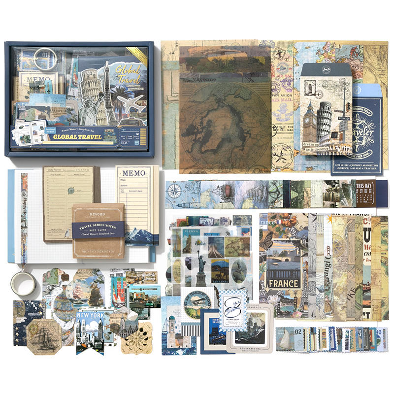 Wanderlust World Travel Journaling Set — product view 1