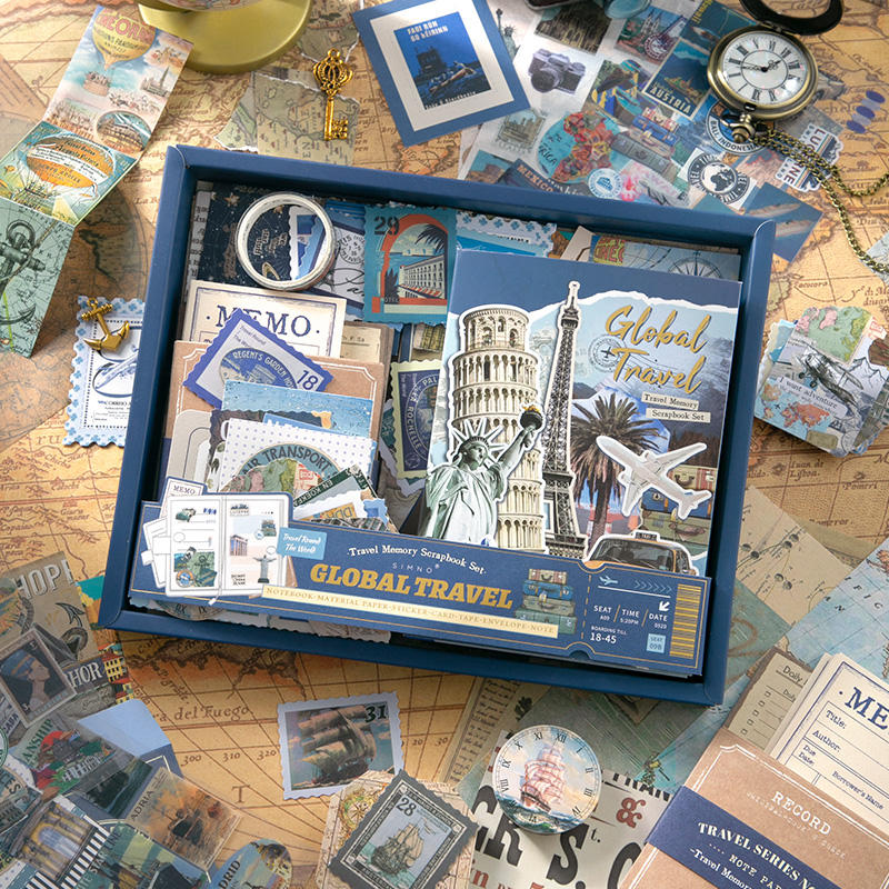 Wanderlust World Travel Journaling Set — product view 3