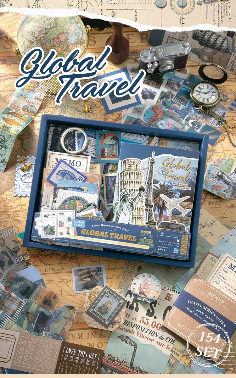 Wanderlust World Travel Journaling Set — product view 8