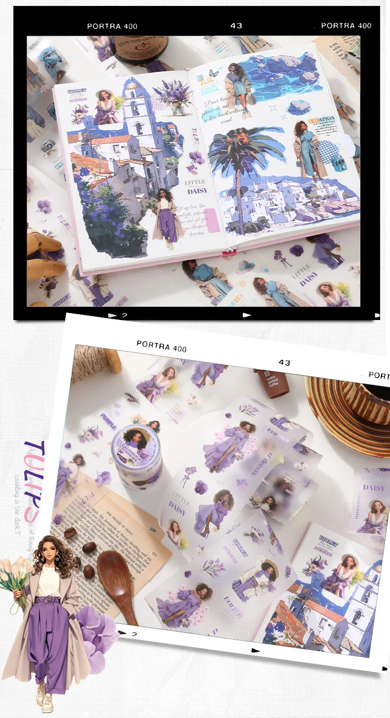 Fashion Muse 4-Roll PET Tape Set — product view 10