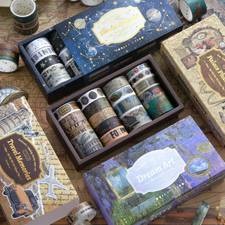 Vintage Worlds 18-Roll Washi Tape Set — product view 3