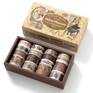 Vintage Worlds 18-Roll Washi Tape Set — product view 8