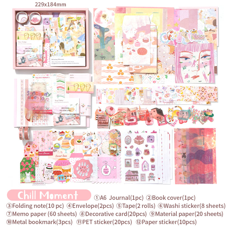 Slow Sunday 157-Piece Journaling Set — product view 7