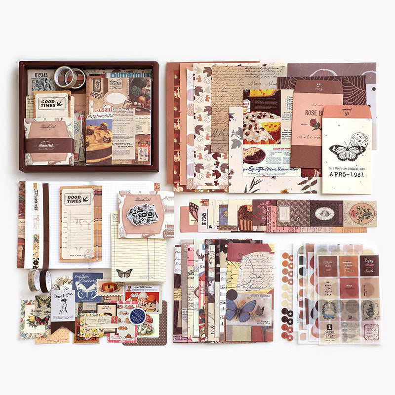 Color Stories — Cocoa Brownie complete journaling set