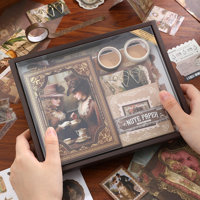 Tea Time & Camellia 140-Piece Journaling Set — product view 3