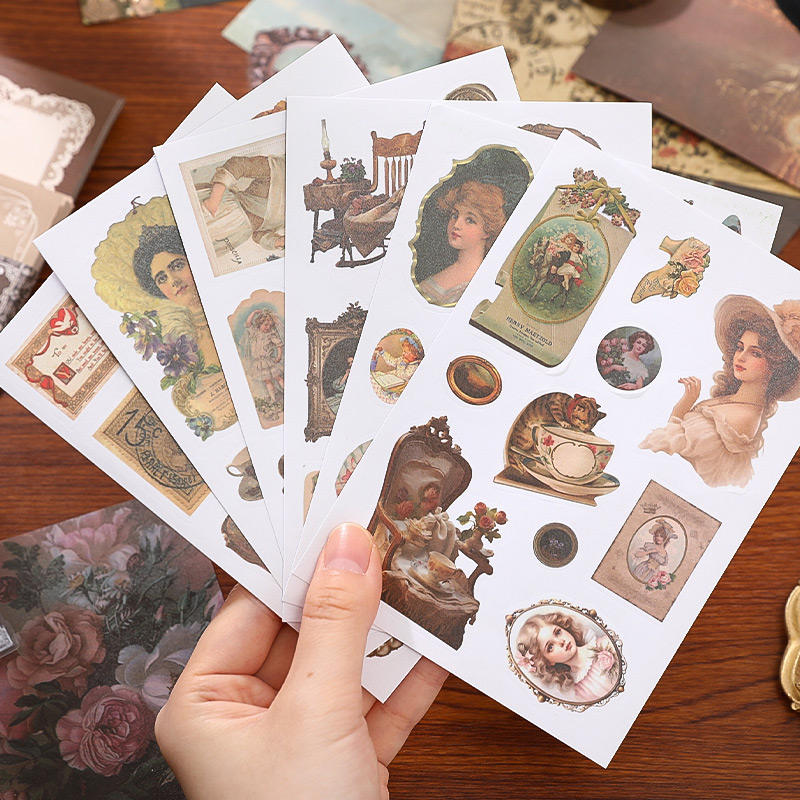Tea Time & Camellia 140-Piece Journaling Set — product view 4