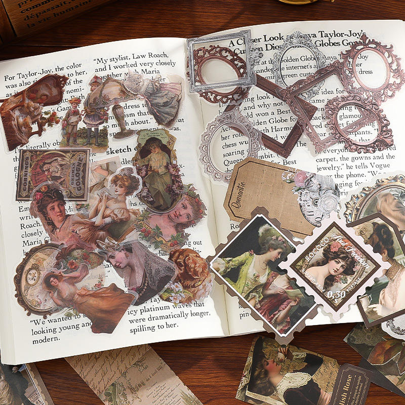 Tea Time & Camellia 140-Piece Journaling Set — product view 5