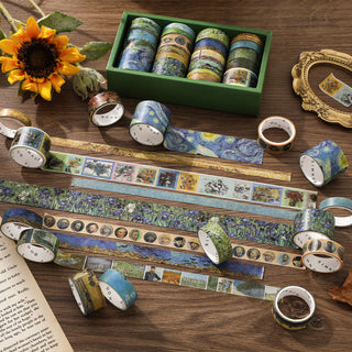 Van Gogh Fragments 18-Roll Washi Tape Set — product view 3