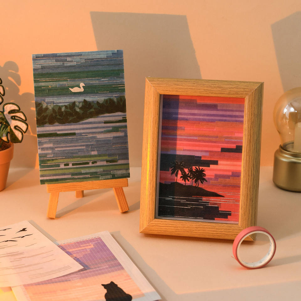 Dreamscape Scenery 30-Roll Washi Tape Kit — product view 4