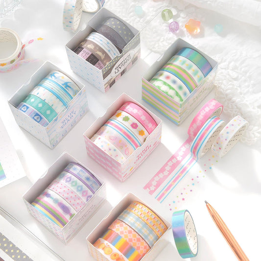Color Mood 5-Roll Washi Tape Set — product view 1