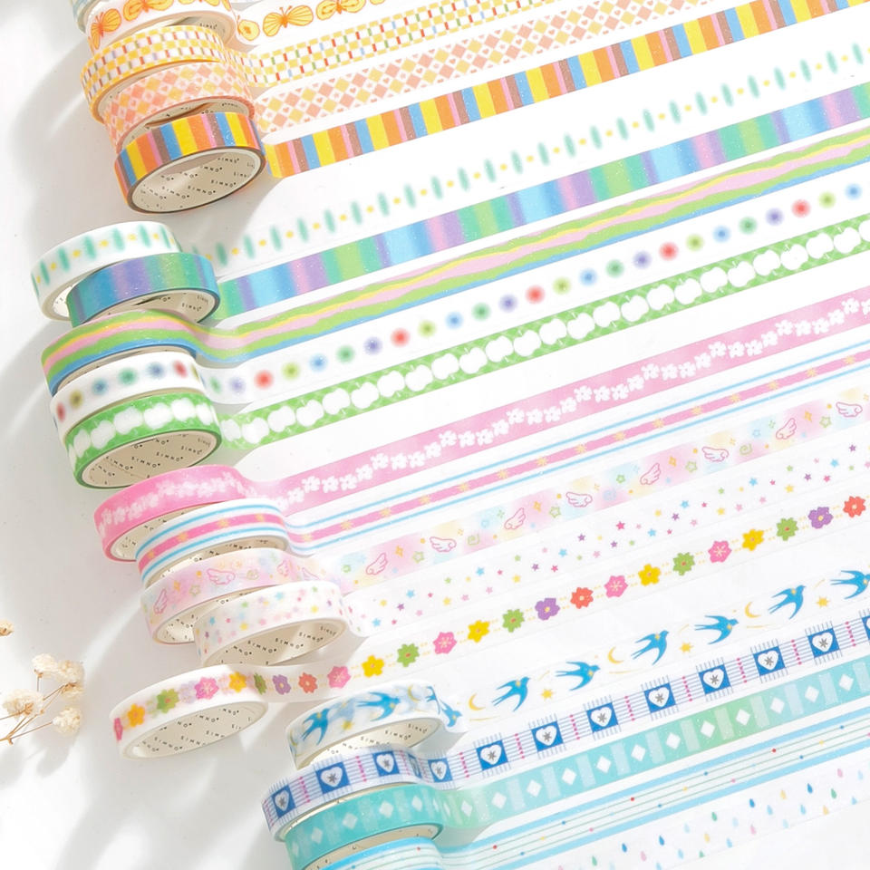 Color Mood 5-Roll Washi Tape Set — product view 2