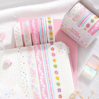 Color Mood 5-Roll Washi Tape Set — product view 4