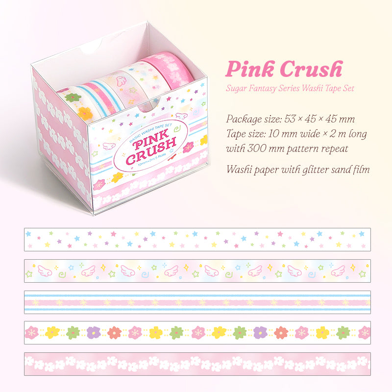 Color Mood 5-Roll Washi Tape Set — product view 7