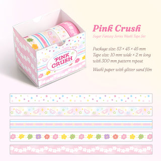 Color Mood 5-Roll Washi Tape Set — product view 7