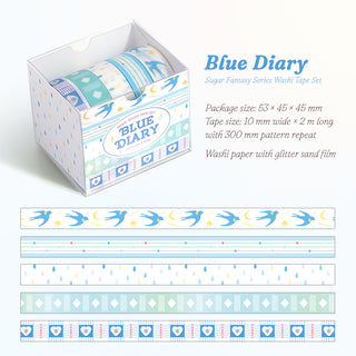 Color Mood 5-Roll Washi Tape Set — product view 8