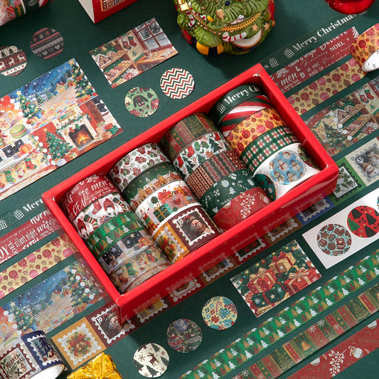 Holiday Memories 18-Roll Christmas Washi Tape Set — product view 1