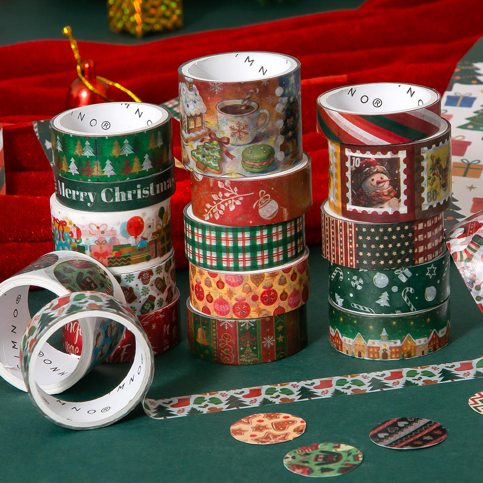 Holiday Memories 18-Roll Christmas Washi Tape Set — product view 3