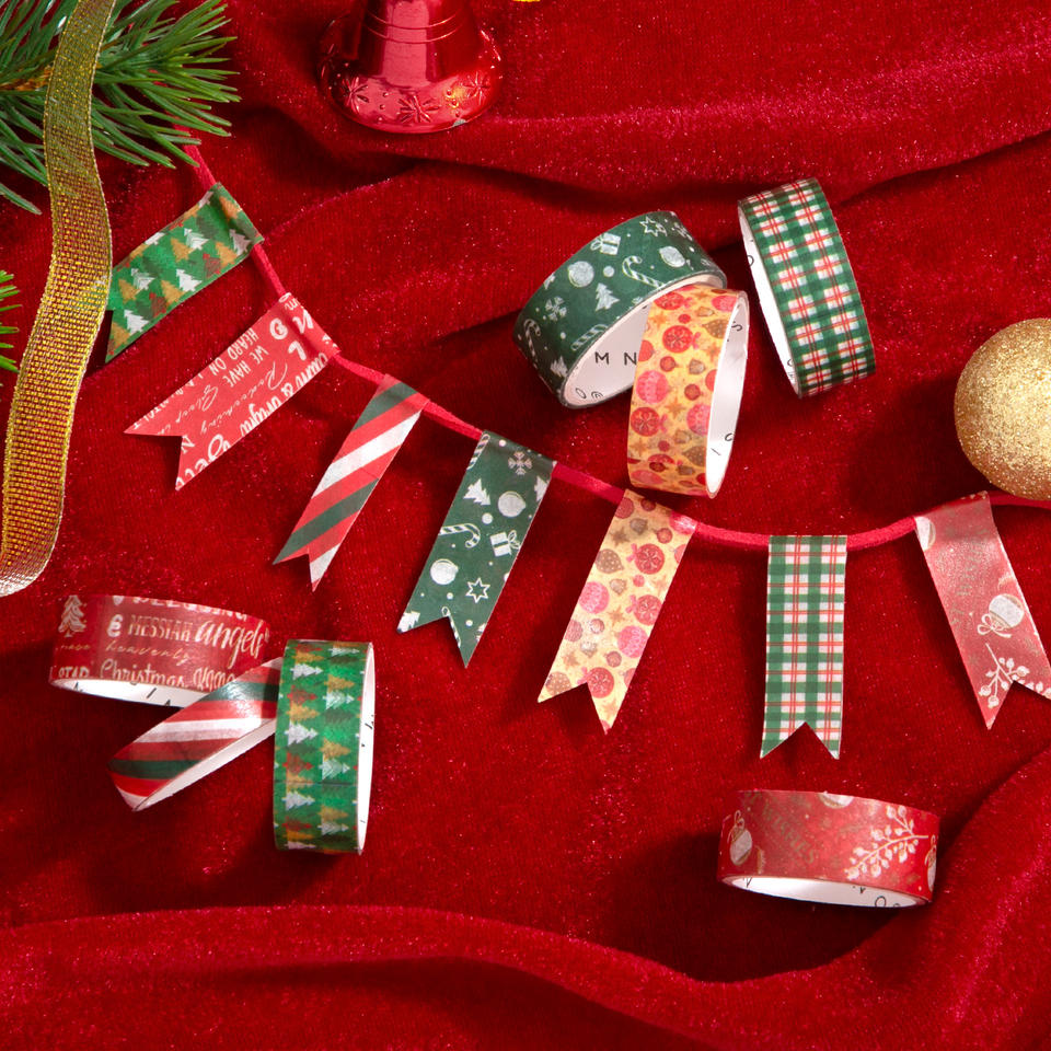 Holiday Memories 18-Roll Christmas Washi Tape Set — product view 4