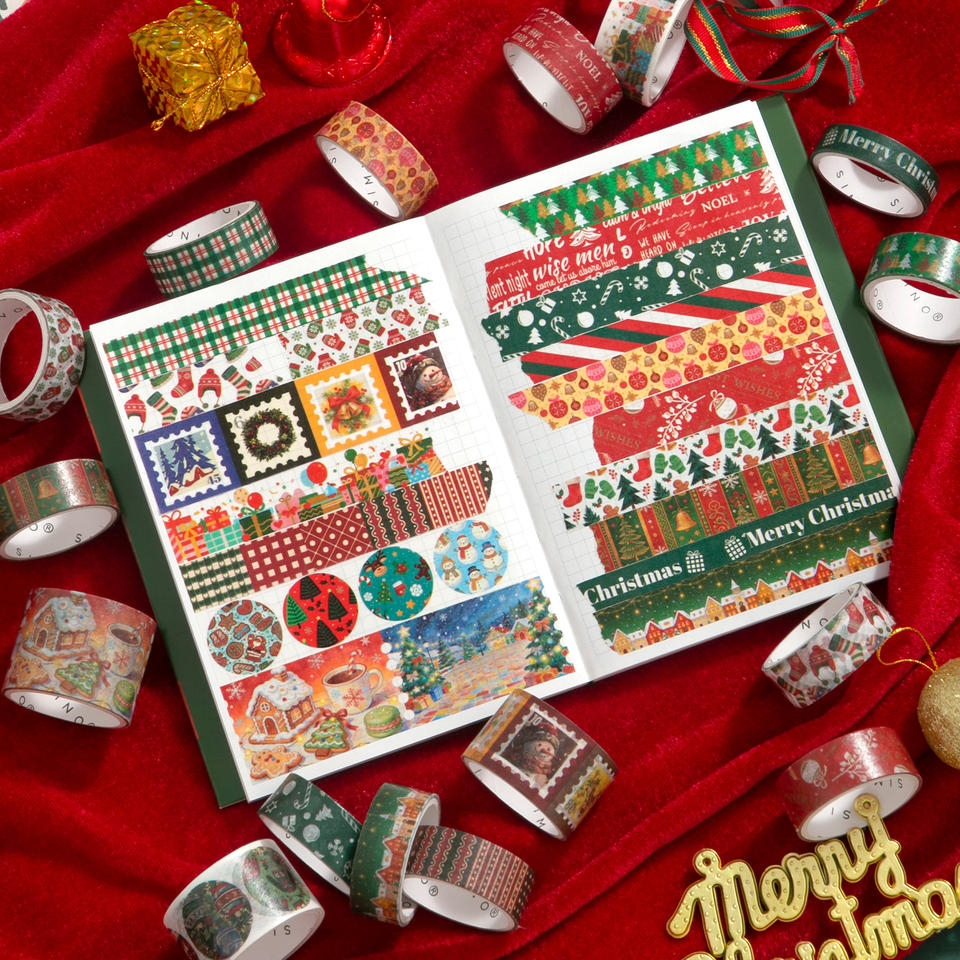 Holiday Memories 18-Roll Christmas Washi Tape Set — product view 5