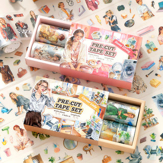 Everyday Stories 4-Roll Pre-Cut PET Tape Set — product view 1