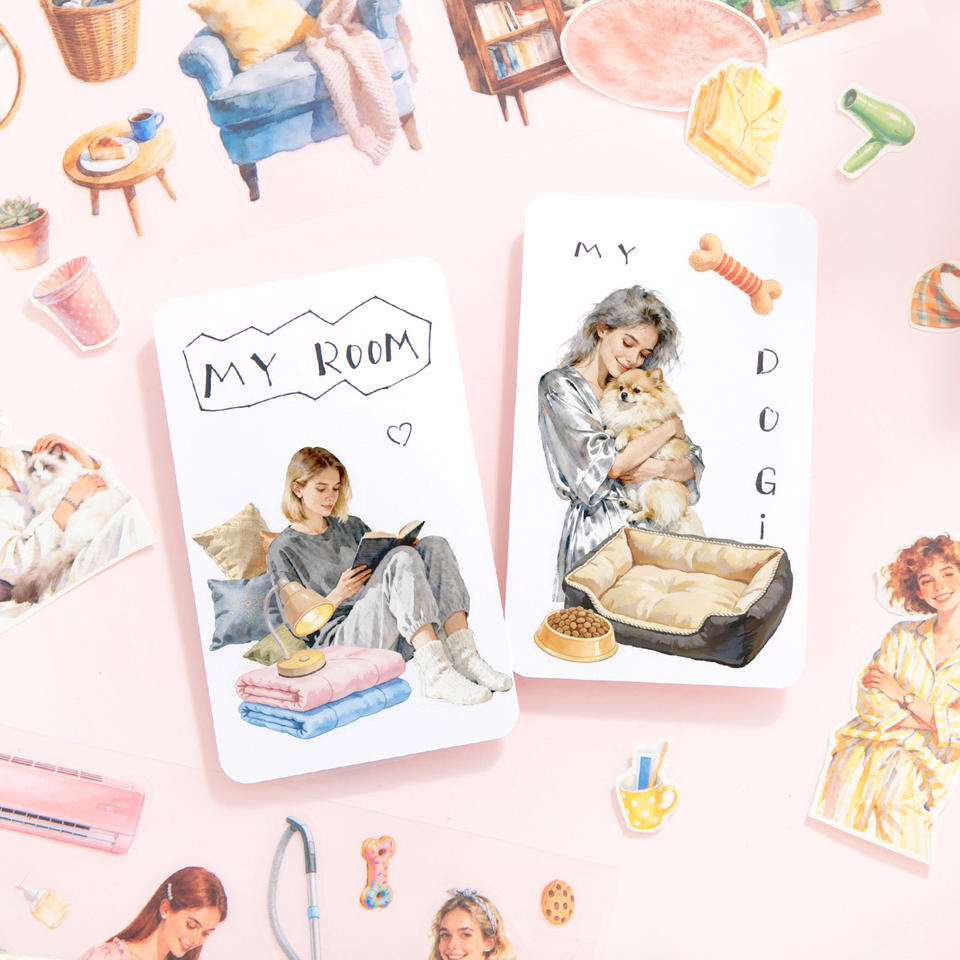 Everyday Stories 4-Roll Pre-Cut PET Tape Set — product view 4