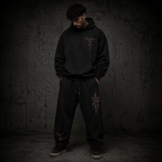 Through Sin Oversized Hoodie