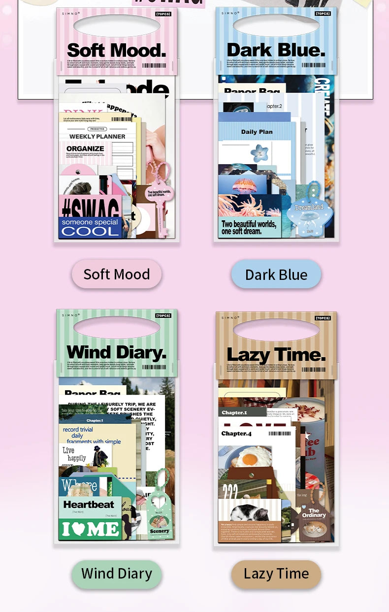 Soft Focus 70-Piece Photo Ephemera Pack - product view 12