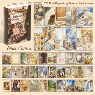 Painted Memories 120-Sheet Collage Paper Pack - product view 8