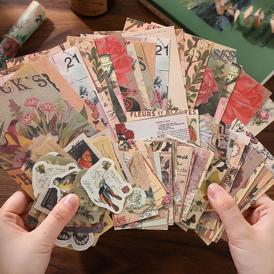 Memory Frames 100-Piece Vintage Paper Kit - product view 1