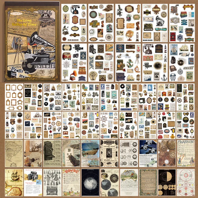 Timeworn Stories 400-Piece Sticker Book - product view 7