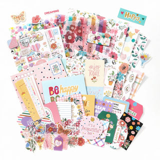 Color Stories complete paper and sticker assortment