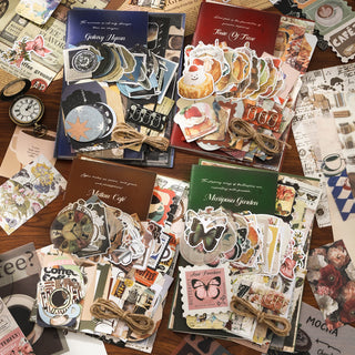 Whimsical Archives 80-Sheet Paper & Sticker Pack - product view 1